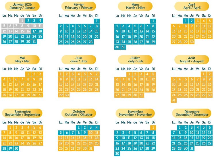 Rates B2B group 2026