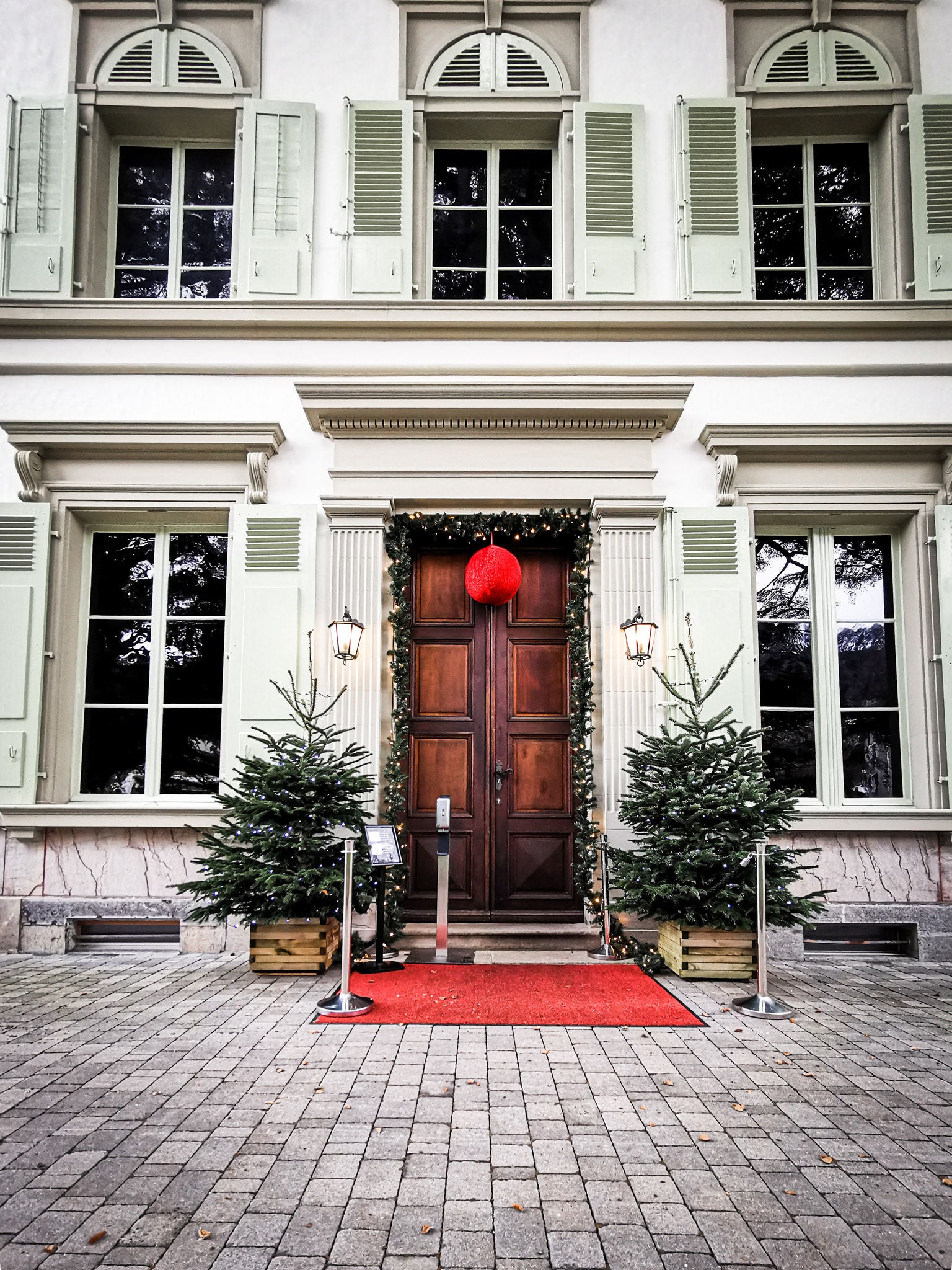 L'entrée du Manoir