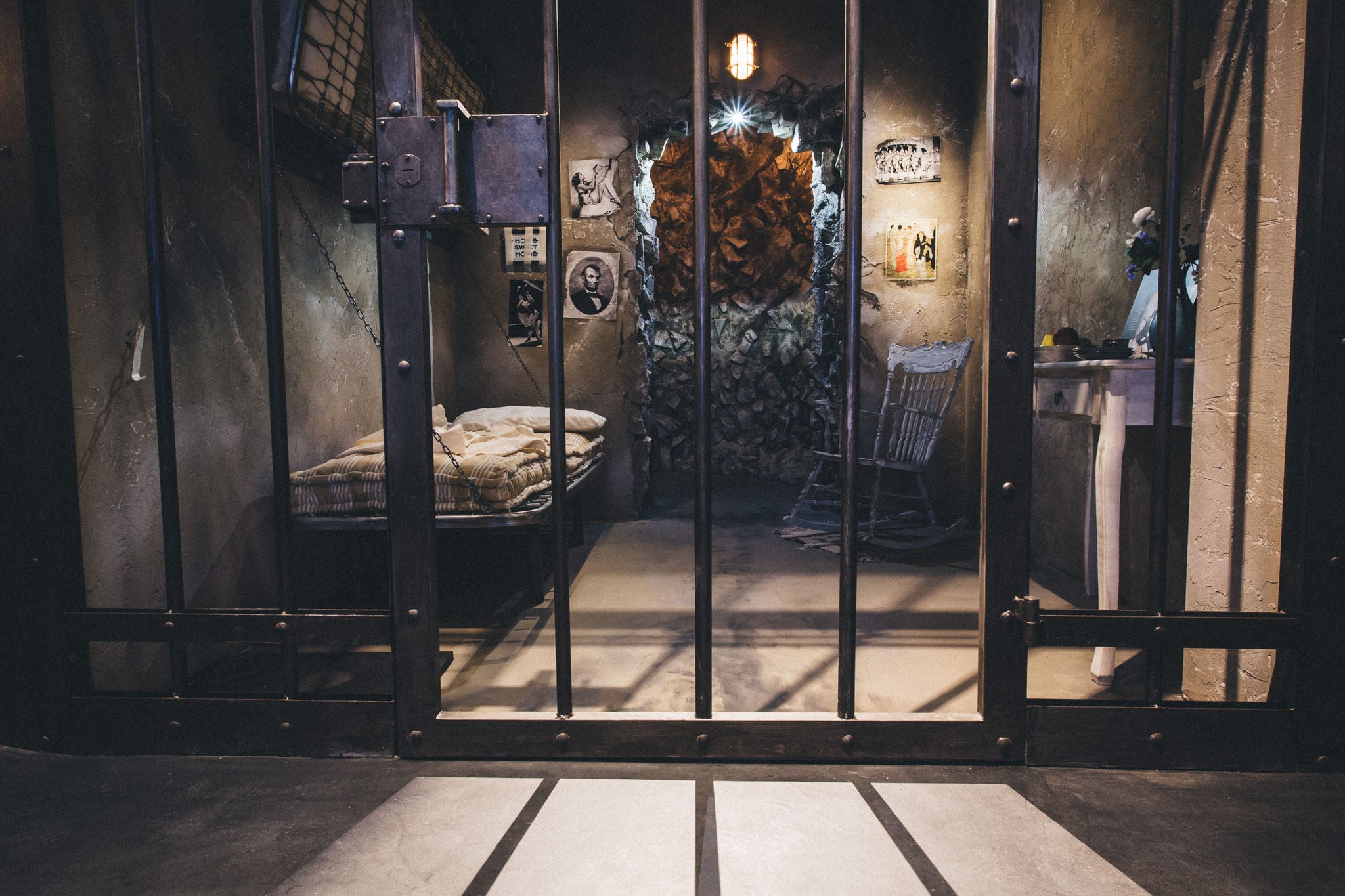 En prison
