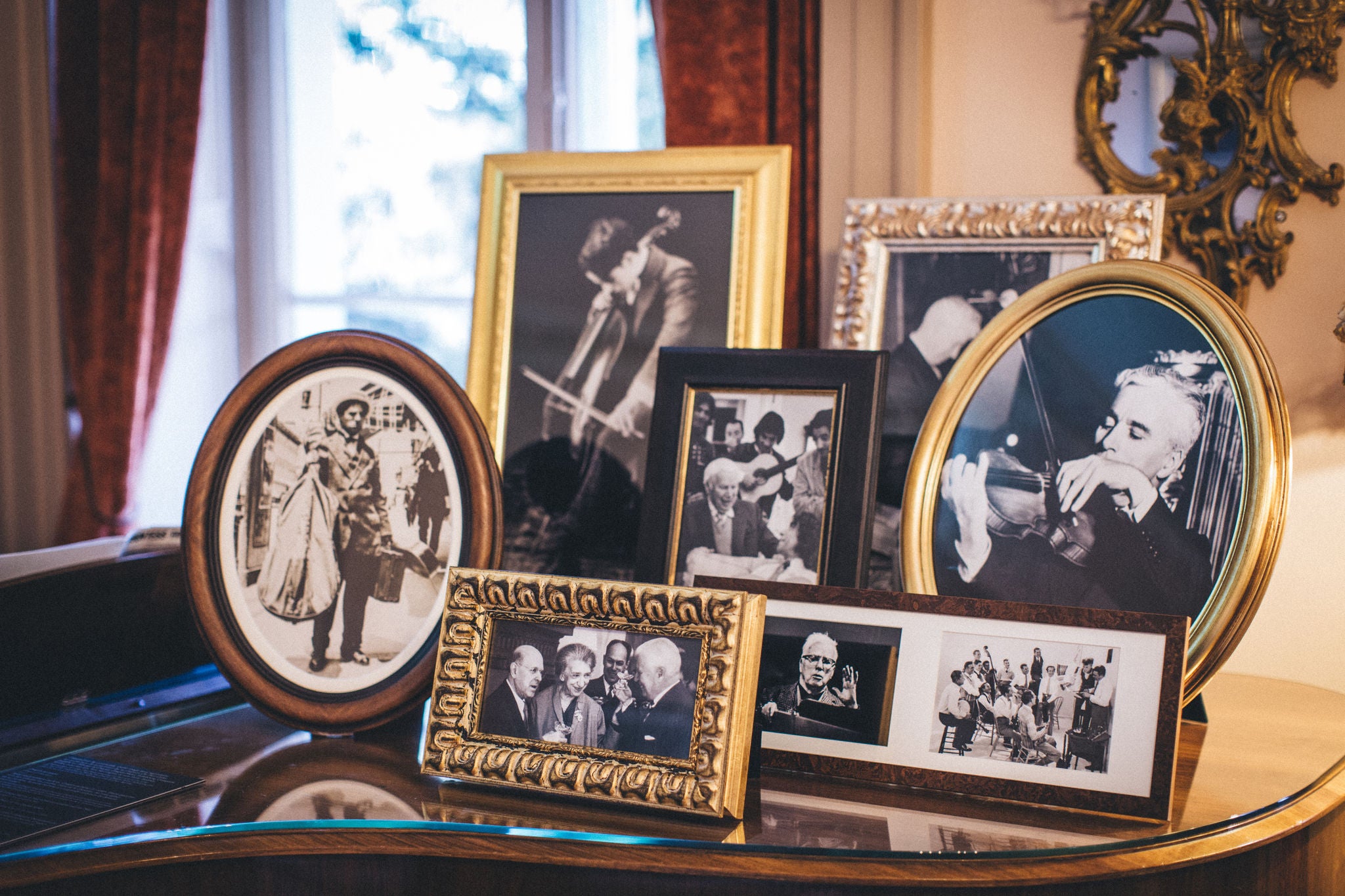 Photos sur piano