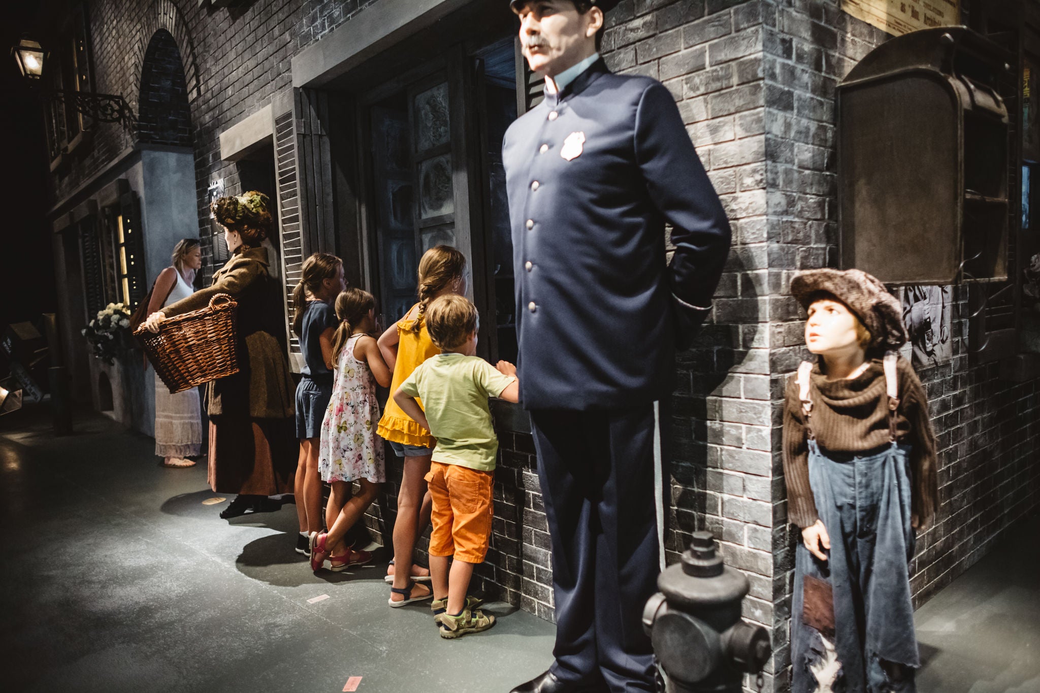 Les enfants à Easy Street