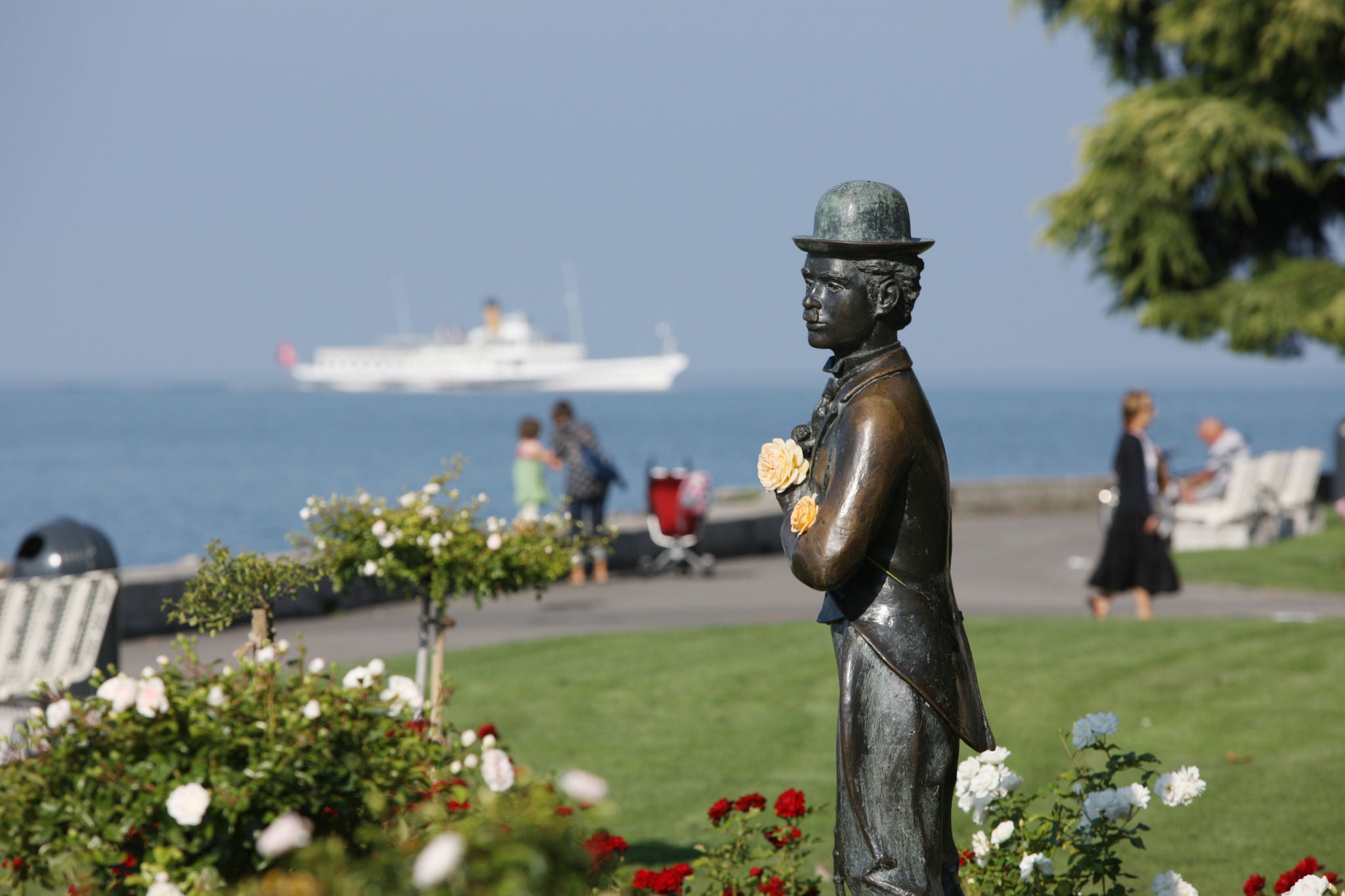 Statue de Chaplin