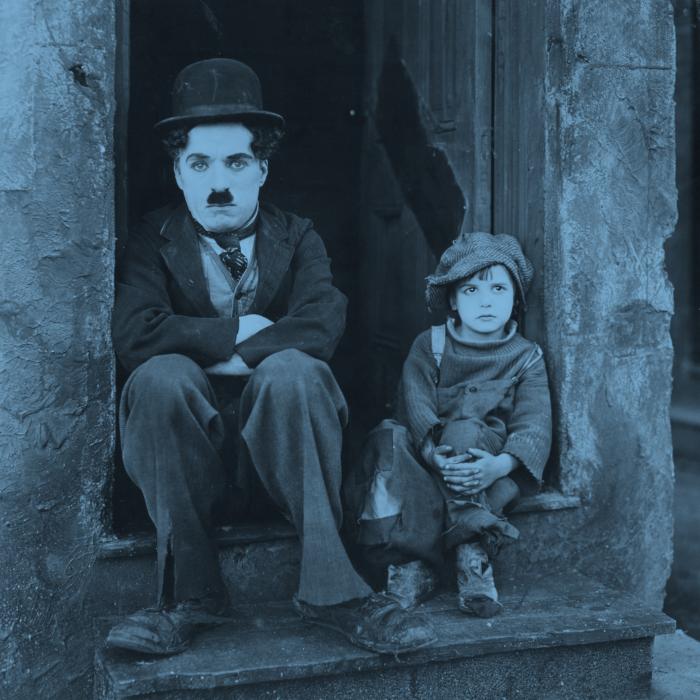 Photo Le Kid  Charlie Chaplin
