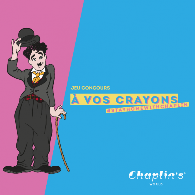 Jeu dessins - Chaplin's World - Charlie Chaplin- Stayhomewithchaplin